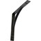 Ekena Millwork Morris Steel Bracket, Antiqued Pewter 3"W x 24"D x 24"H BKTM03X24X24MOAPW - alternate 1